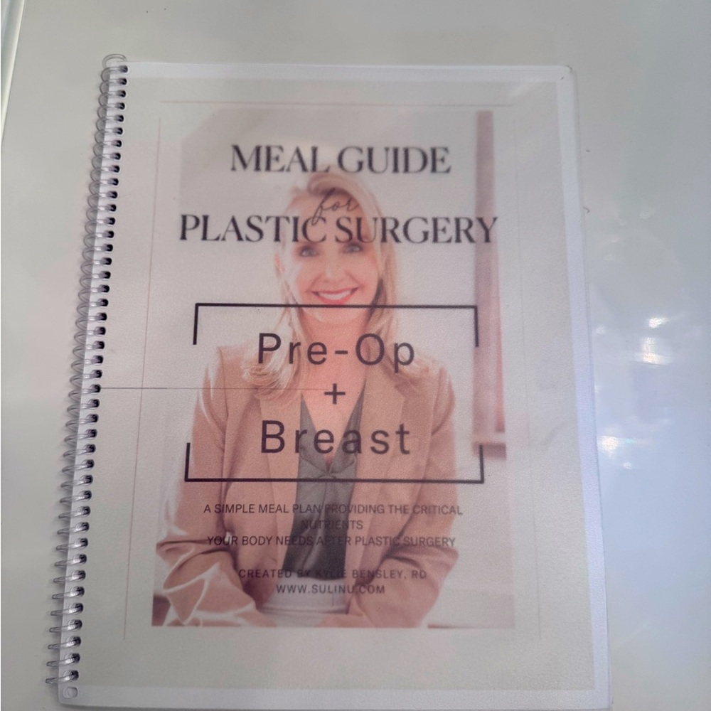 Sulinu Meal Guide for Pre-Op + Breast Surgery